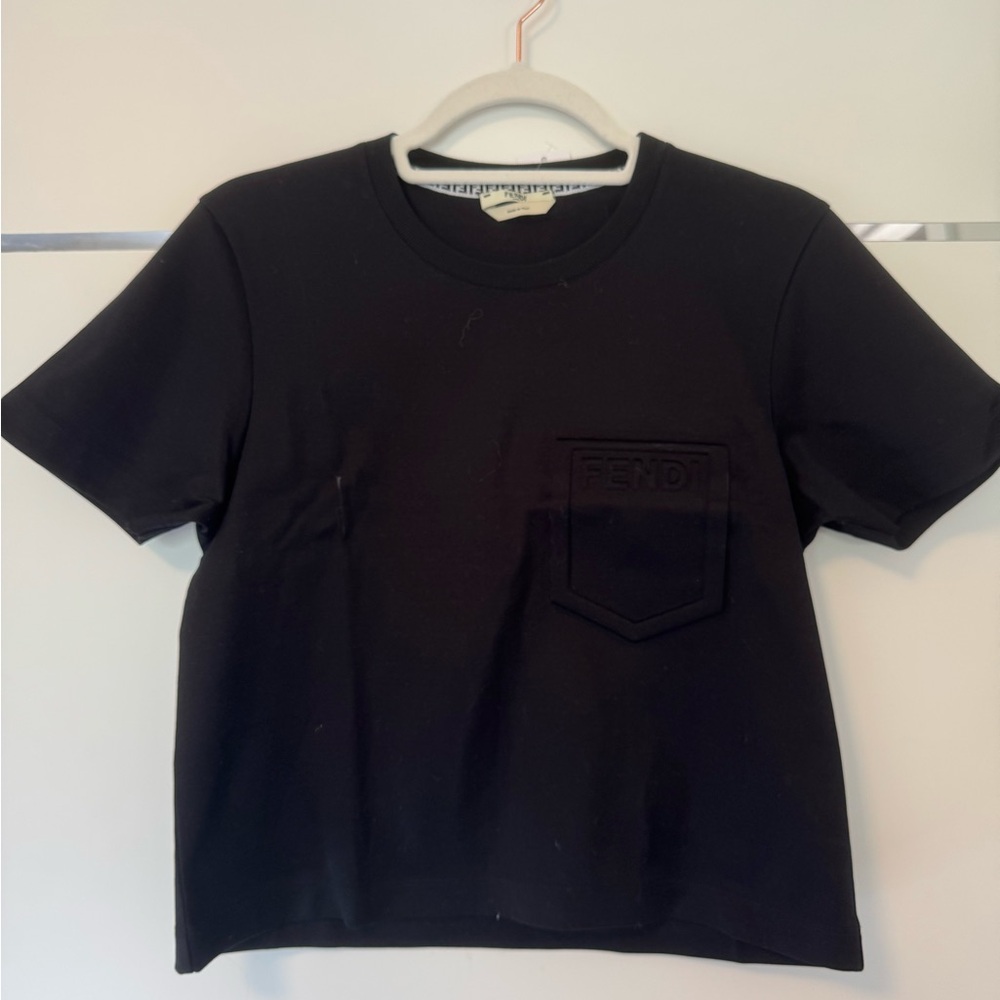 Fendi Classic Black Tee